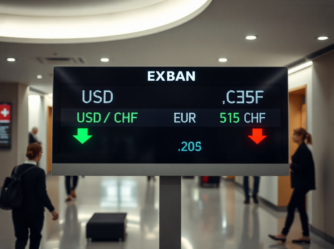 Swiss Franc Mixed in Forex Trade: Weakens Against Dollar, Gains on Euro
