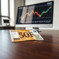 Swiss Franc banknote with forex chart analyzing SNB policy and safe-haven status.