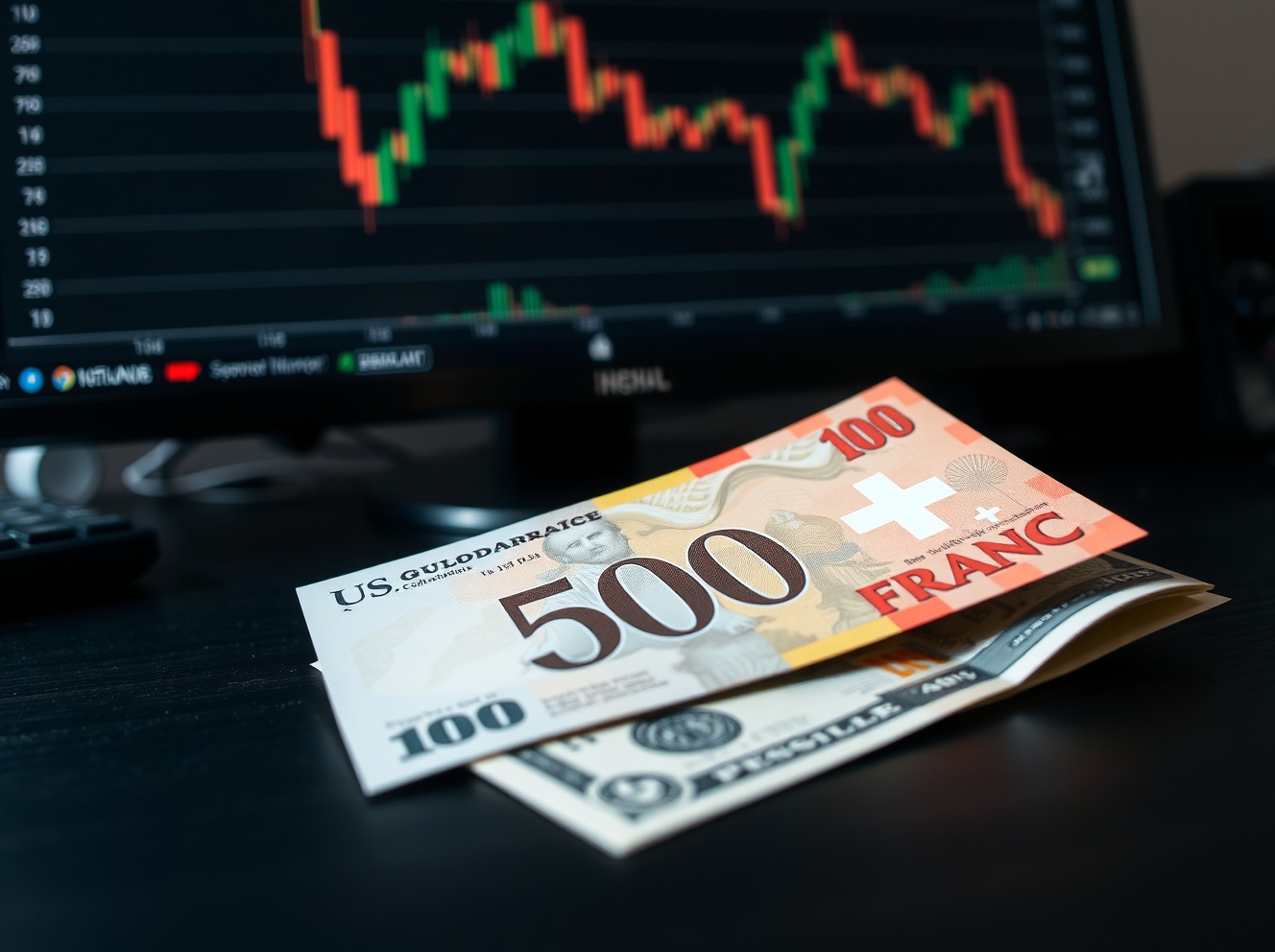 Swiss Franc Slides as Resilient US Data and Persistent Deflation Weigh on CHF