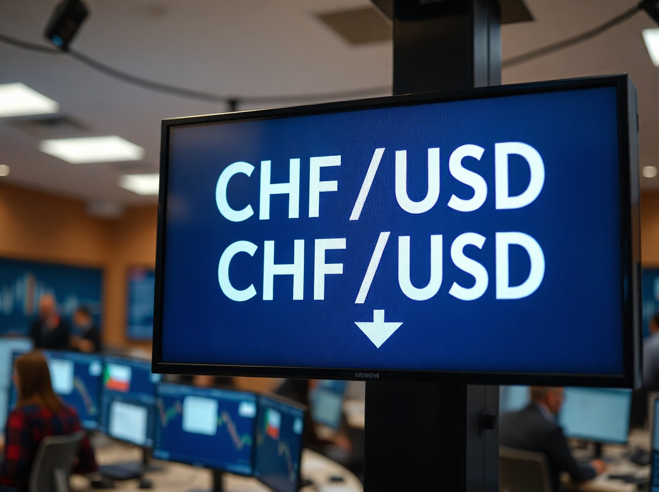Swiss Franc Slides as Renewed Risk Aversion Fuels US Dollar Demand