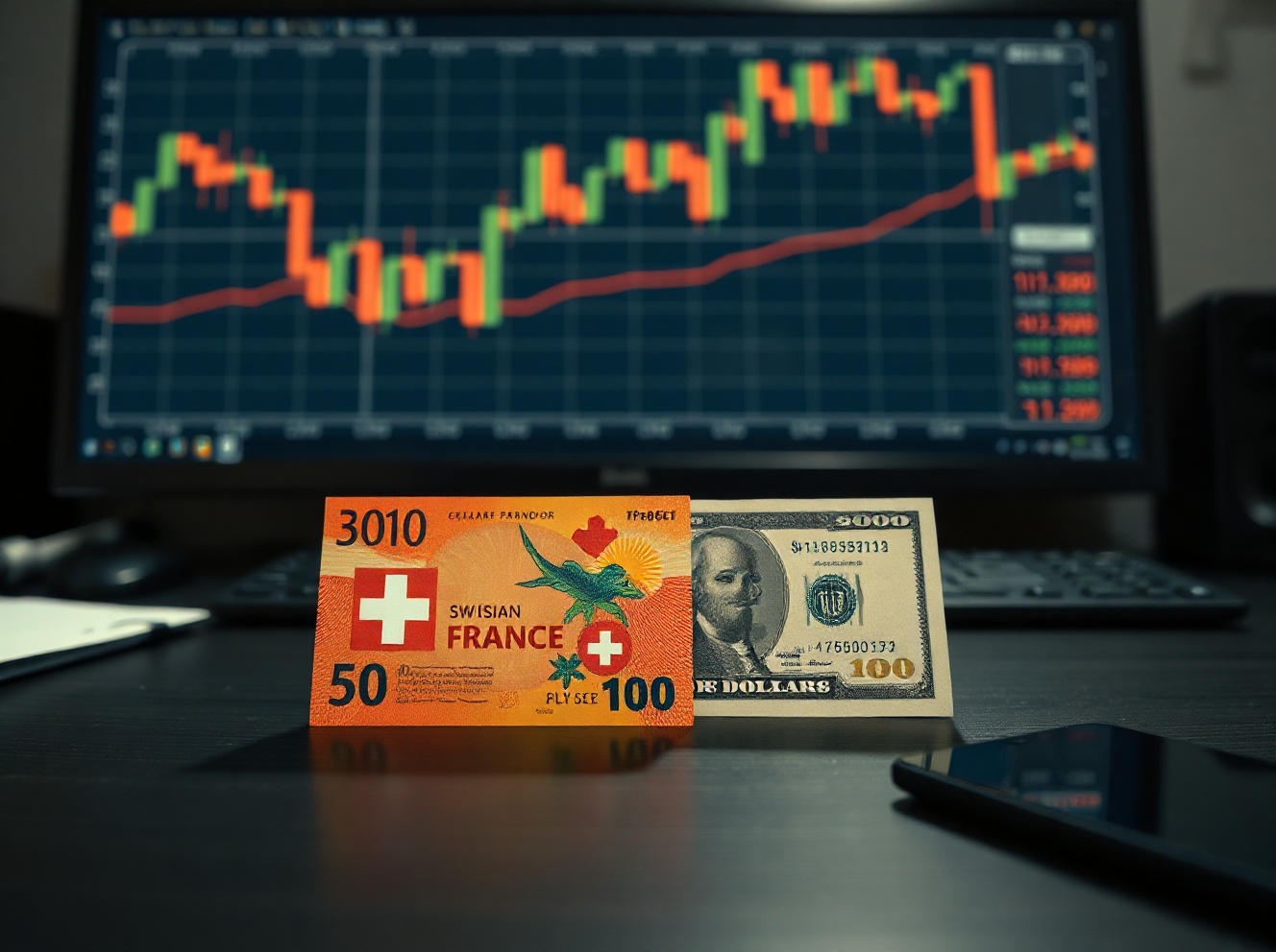 Swiss Franc Weakens as Safe-Haven Flows Bolster the US Dollar
