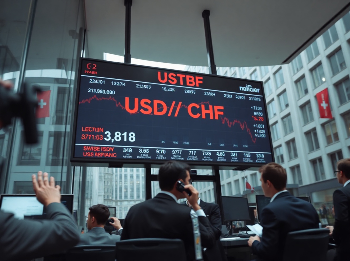 Swiss Franc Weakens Against US Dollar After Strong ADP and ISM Services Data