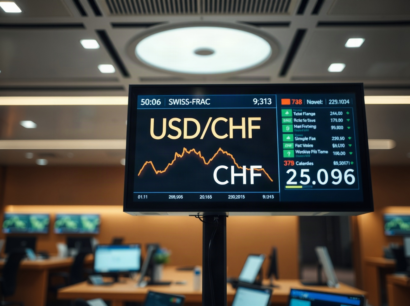 Swiss Franc Slides Against US Dollar as Markets Await PCE Inflation Report