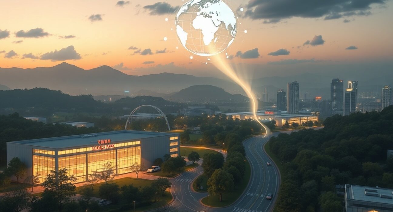 Taiwan's AI and semiconductor exports driving significant economic growth and global tech supply.