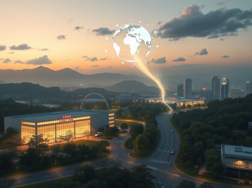 Taiwan's AI and semiconductor exports driving significant economic growth and global tech supply.