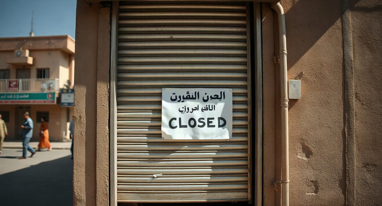 Closed cryptocurrency exchange shop in Herat, Afghanistan after Taliban ban