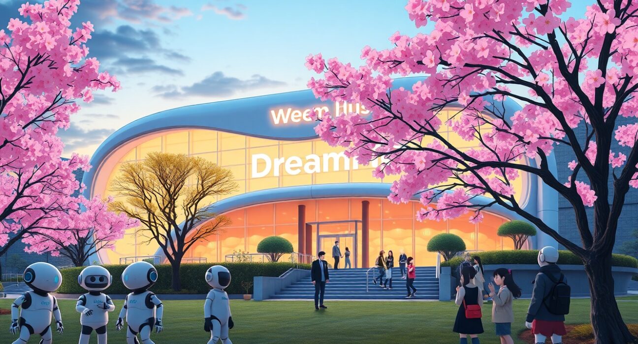 Talus Network 2026 event at DreamPlus Gangnam Seoul showcasing AI blockchain community and innovation.