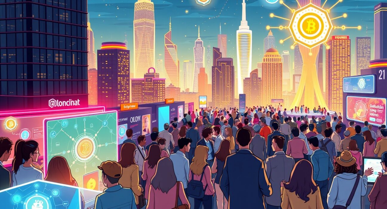 Talus Network community event showcasing AI blockchain innovation and networking in Seoul