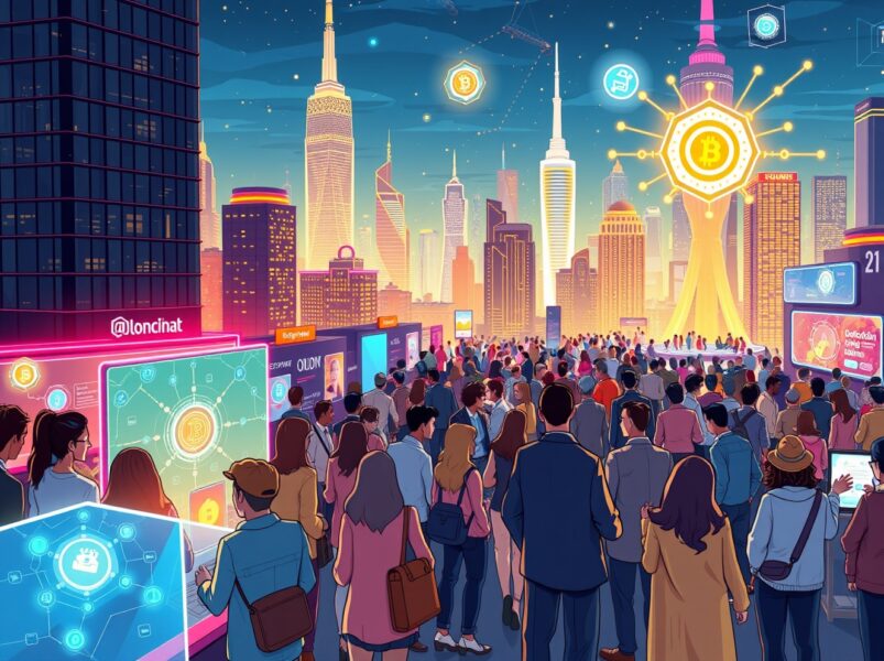 Talus Network community event showcasing AI blockchain innovation and networking in Seoul