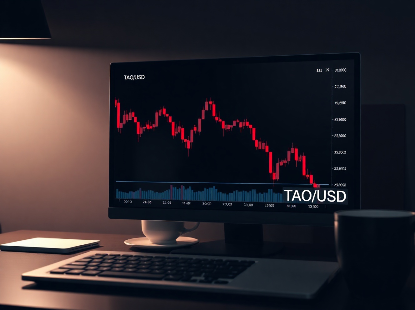 TAO Token Plunges 6.98% in Five Minutes on Bitcoin World