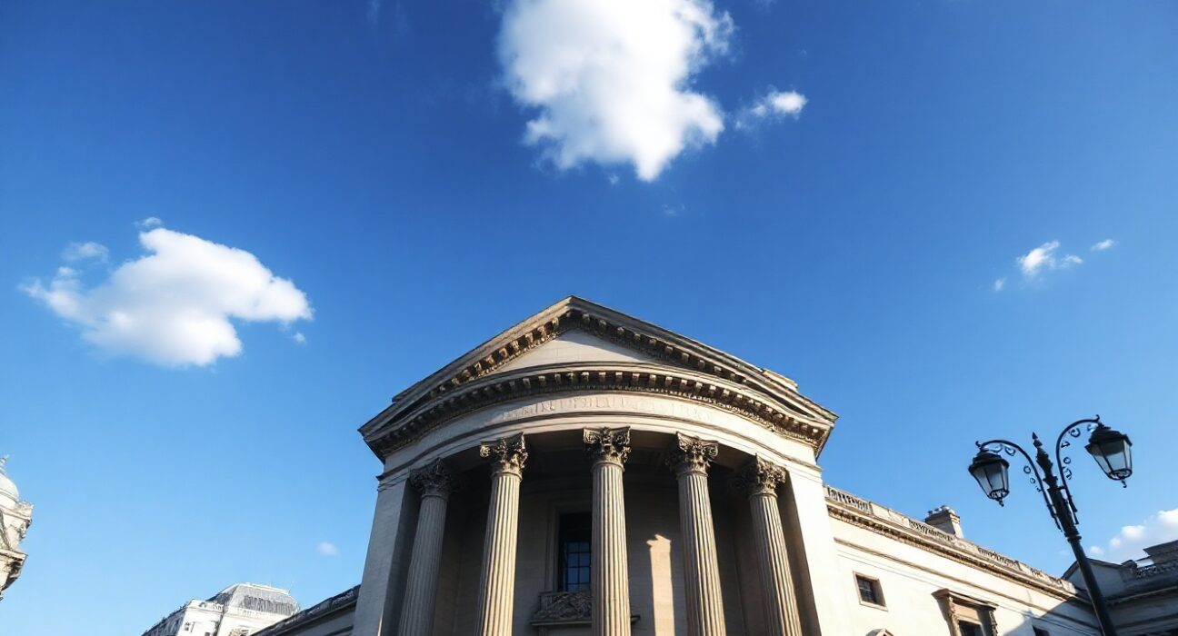 Bank of England building in London, symbolizing UK inflation and monetary policy concerns.