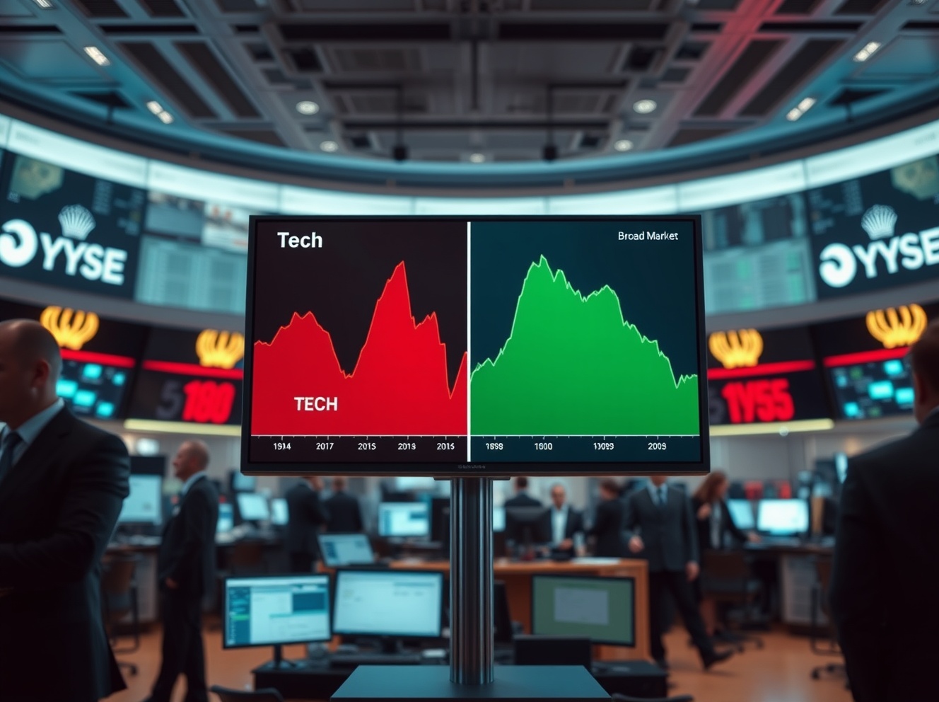 Tech Stocks Slide While Broader Market Shows Resilience: Deutsche Bank