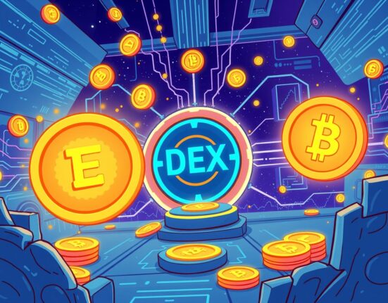 Cartoon illustrating how Terminal DEX maximizes user value through its sUSDe focus, enhancing the Ethena ecosystem.
