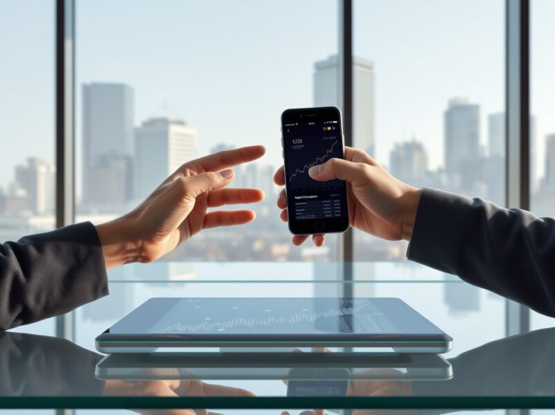 Tether strategic investment in Antalpha partnership depicted through collaborative financial technology scene.