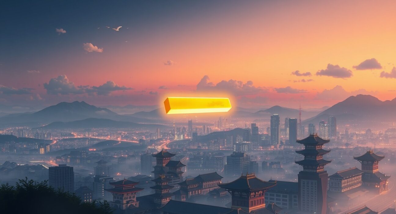 Tether Gold XAUT token experiences a major price surge on South Korean cryptocurrency trading platforms.