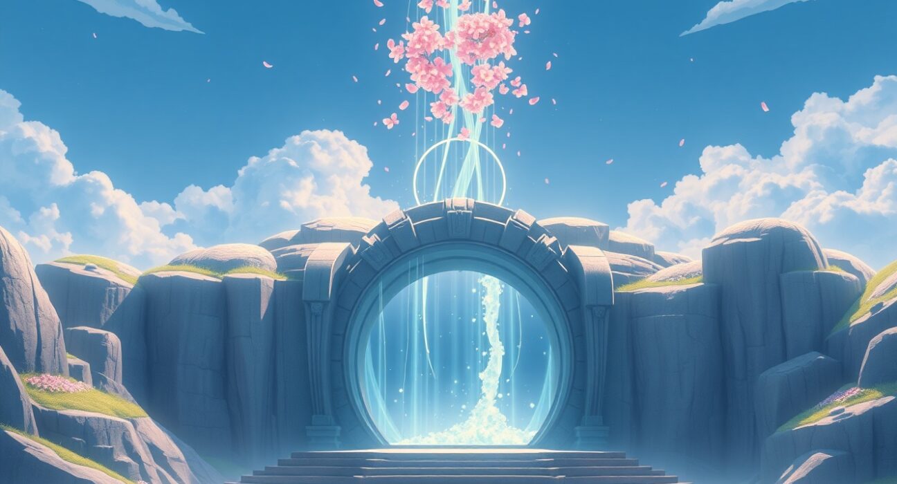 Conceptual Ghibli-style art representing the massive USDT burn and stablecoin supply adjustment.