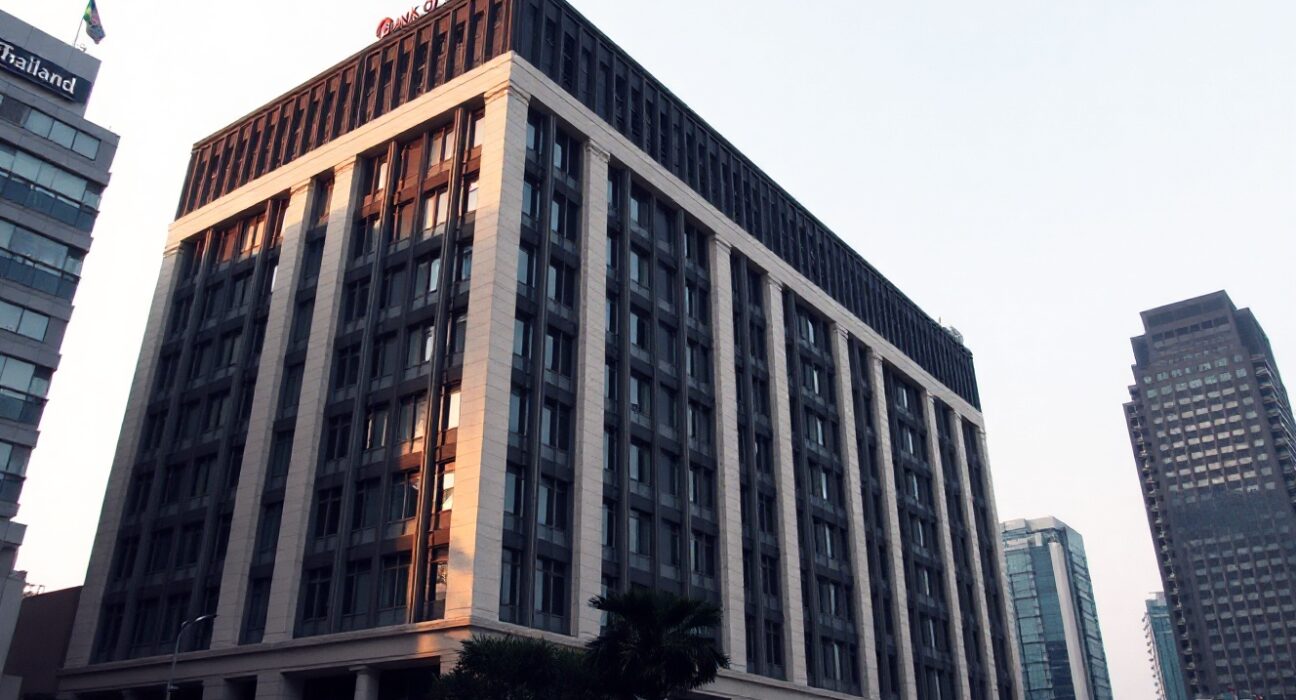 Bank of Thailand headquarters in Bangkok, a symbol of the nation's monetary policy authority.