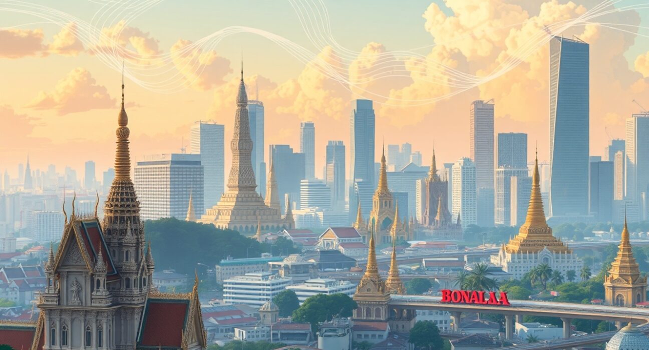 Thailand FDI competitiveness analysis showing economic growth alongside infrastructure challenges in Bangkok