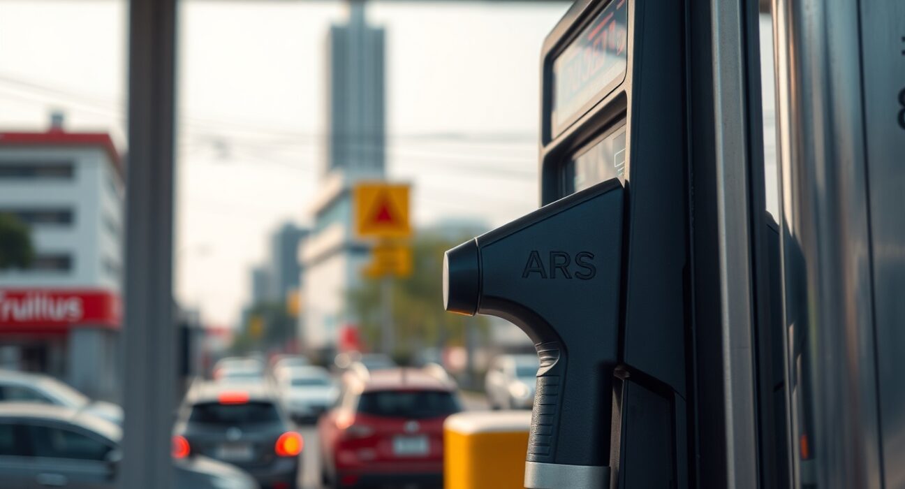 Thailand inflation risk illustrated by rising fuel prices at a Bangkok gas station.