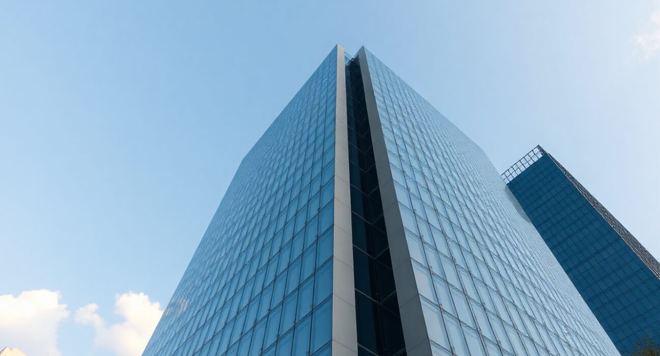 Bank of Thailand headquarters in Bangkok under a clear sky