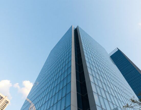 Bank of Thailand headquarters in Bangkok under a clear sky