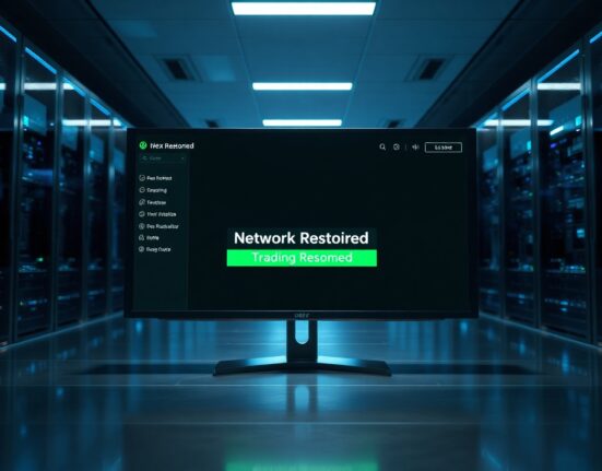 Thorchain network restored dashboard showing trading resumed after hack