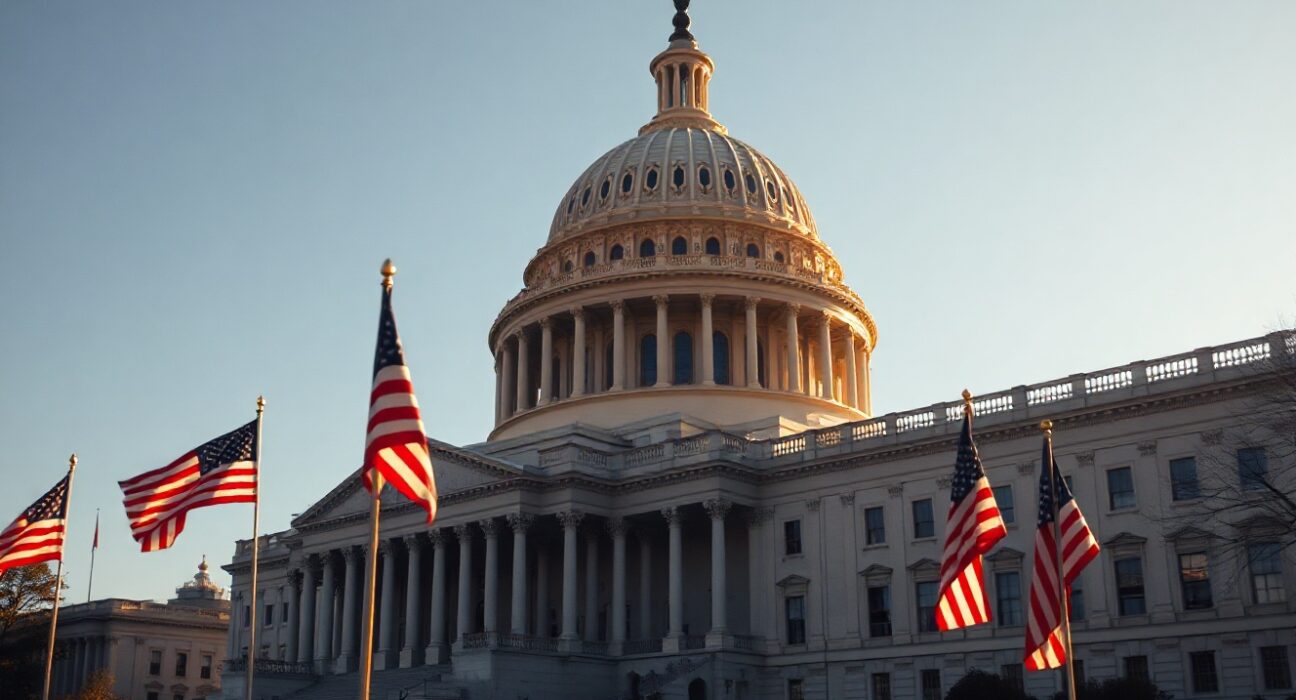 U.S. Capitol building in Washington, D.C., where the Senate may consider the CLARITY Act.