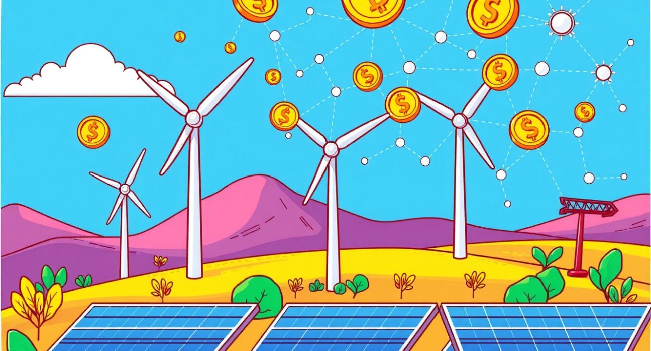 Blockchain technology enabling tokenize renewable energy financing for sustainable power projects