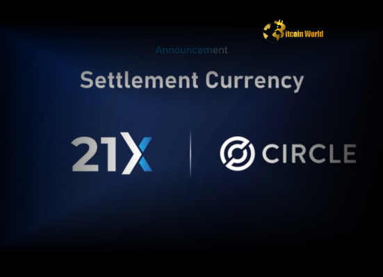 Tokenized Securities: Breakthrough as 21X Integrates USDC for Institutional Settlement