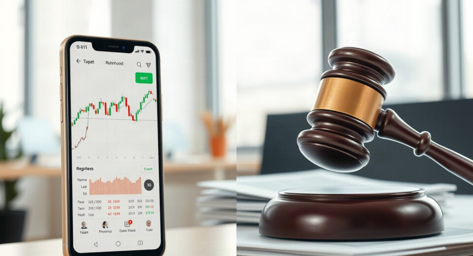 Tom Lee discusses Robinhood vs Kalshi regulatory risk in a modern financial setting