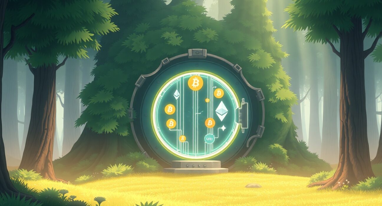 TON Wallet's new Vault feature for earning interest on Bitcoin, Ethereum, and USDT.