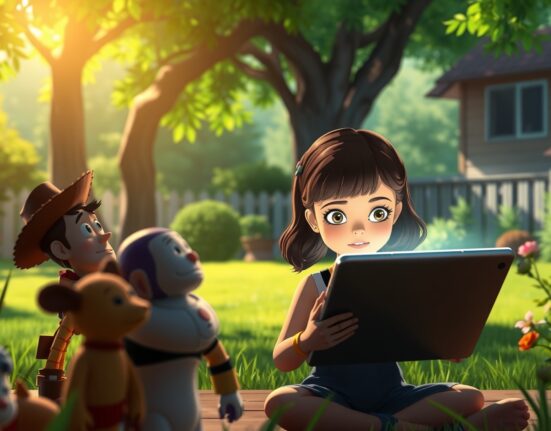 Analysis of Toy Story 5's confrontation with AI technology and screen time for children.