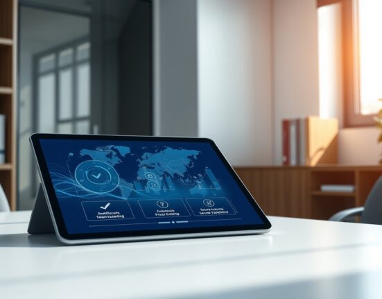TransFi stablecoin payment platform interface showcasing digital transaction technology.