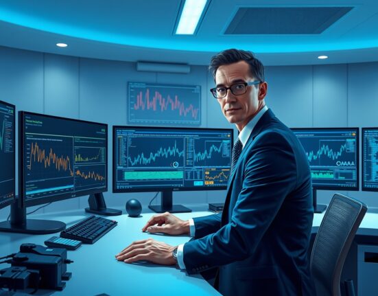 TRM Labs AI agent analyzing cryptocurrency blockchain data for law enforcement investigations