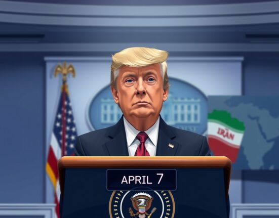 President Trump issues warning on critical April 7 deadline for Iran policy.