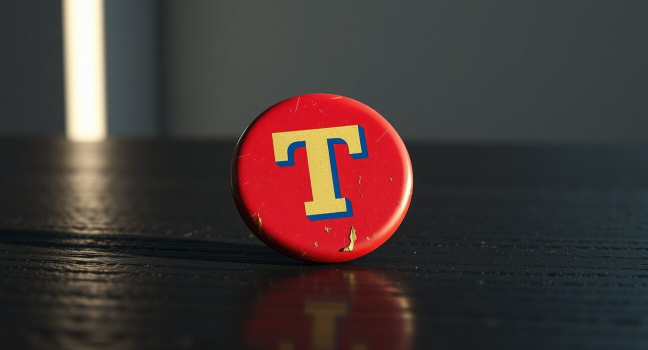 Analysis of the official Trump (TRUMP) coin price prediction and its market context on a desk.