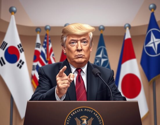 President Trump criticizes allied nations for their stance on the Iran conflict during a press briefing.