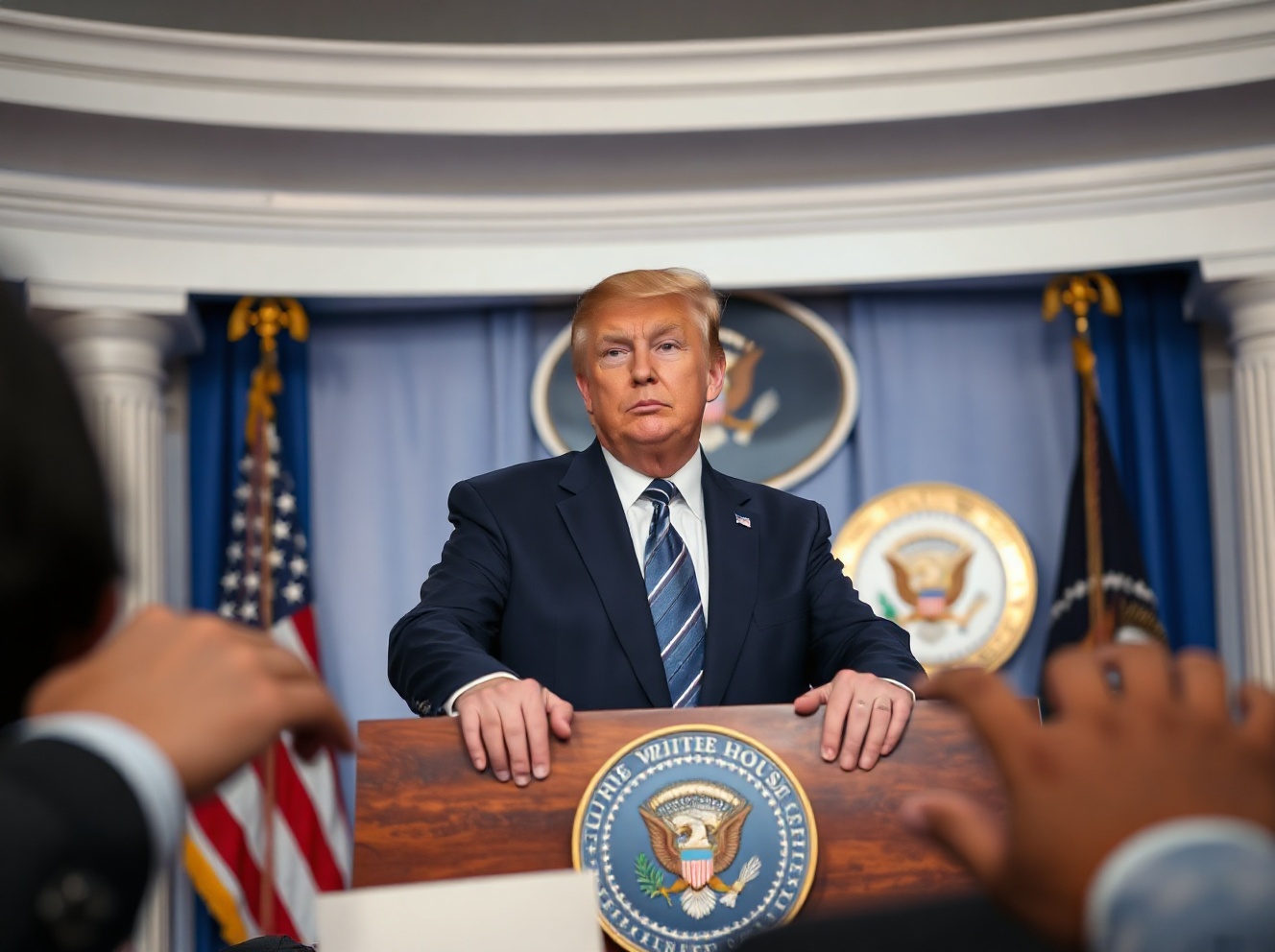 Trump Endorses Fed’s Decision to Hold Interest Rates, Warns of Possible Future Hikes