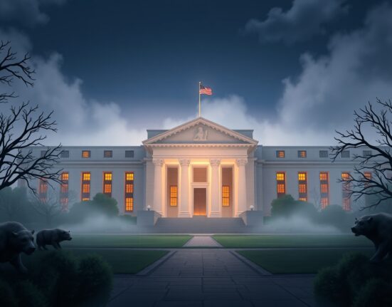 Federal Reserve interest rate policy debate with presidential pressure and economic implications