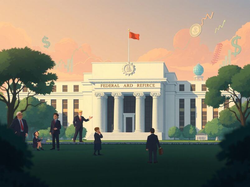 Federal Reserve Faces Intense Pressure as Trump Demands Immediate Rate Cuts in 2025