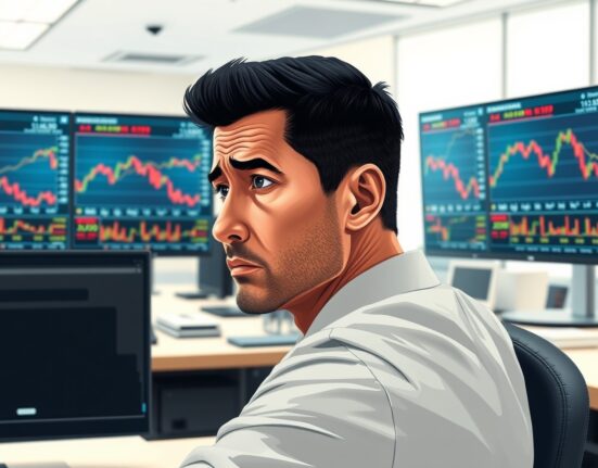 Professional cryptocurrency trader monitoring TRUMP futures liquidations on trading dashboard during market volatility