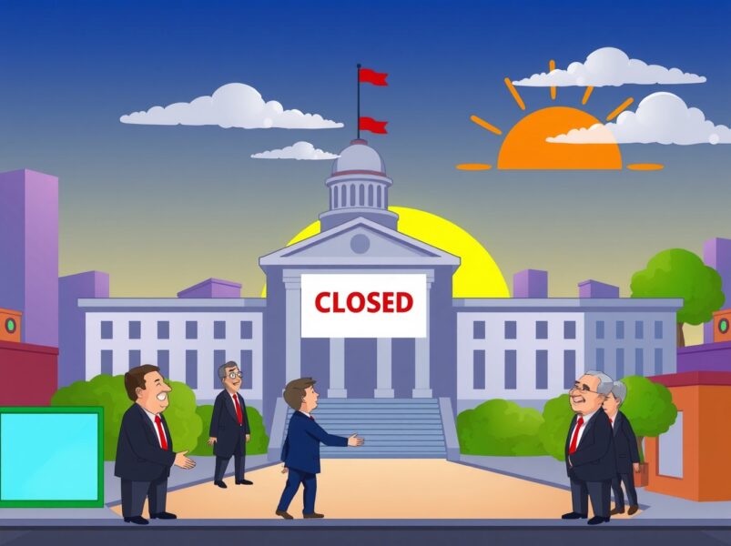 Hopeful Resolution: Trump Predicts Government Shutdown Could End Soon