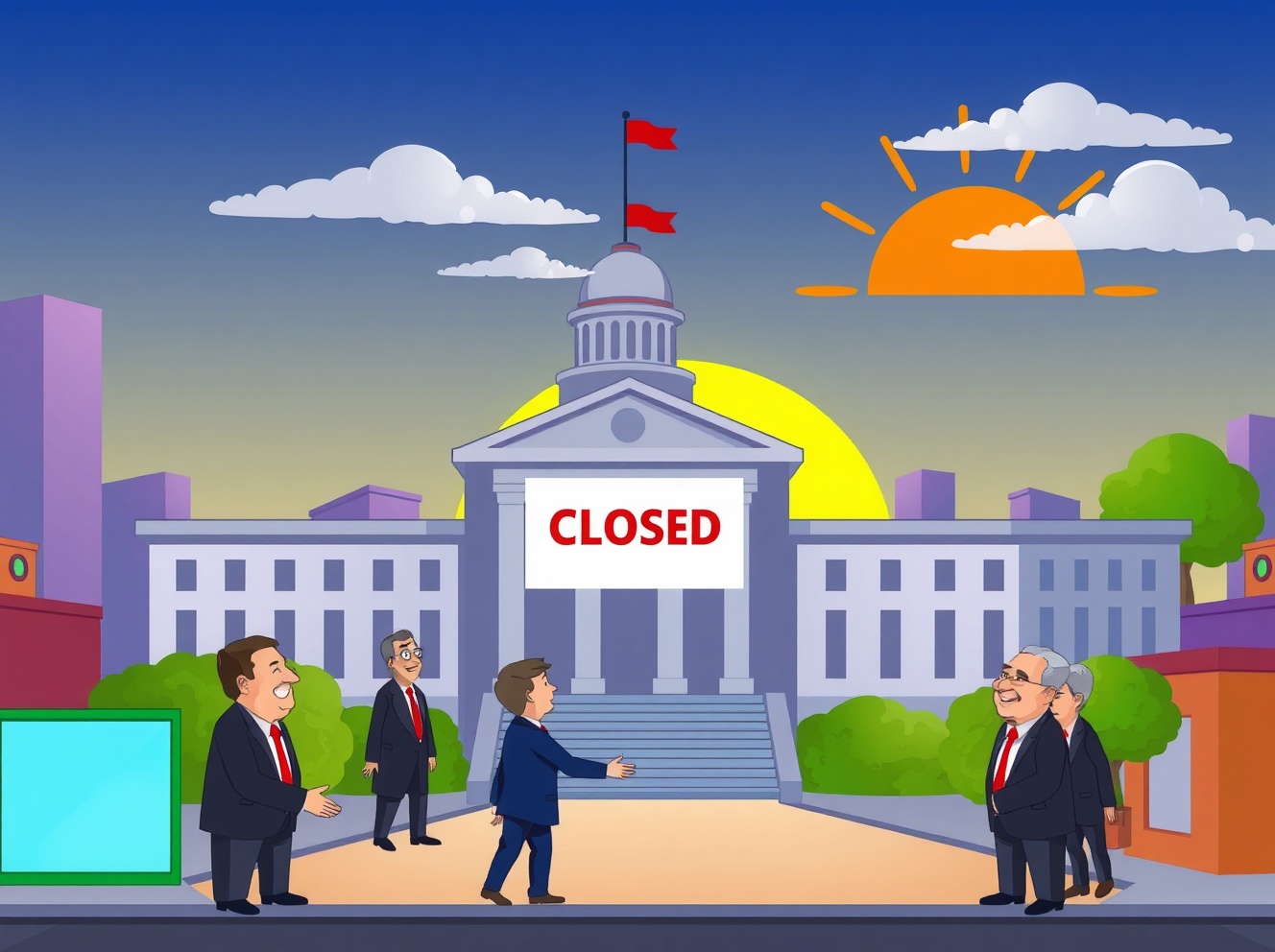 Hopeful Resolution: Trump Predicts Government Shutdown Could End Soon