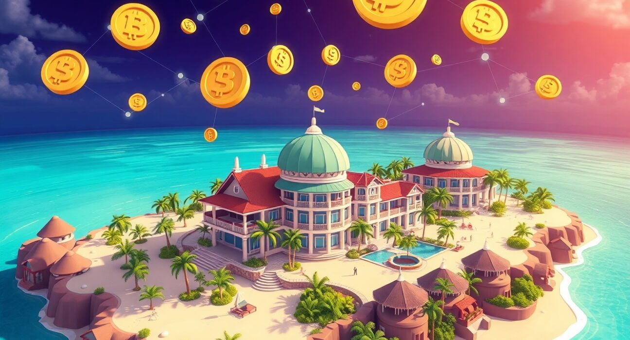 Trump Organization hotel tokenization project featuring luxury Maldivian resort with blockchain technology integration