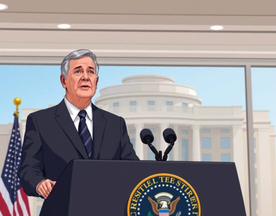 President Trump expressing hope for a swift agreement with Iran at a press briefing