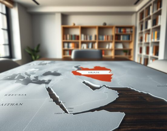 Geopolitical map analysis of Iran's position in the Middle East following Trump's apology claim.