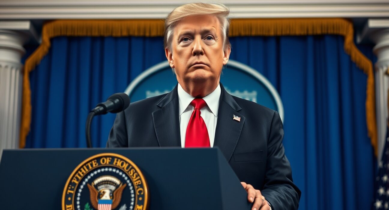 President Trump announces Iran ceasefire deadline decision at White House press briefing