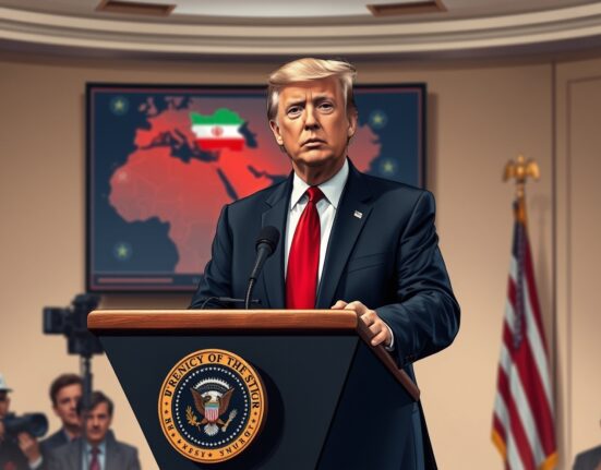 President Trump accuses Iran of violating ceasefire agreements during White House press briefing.