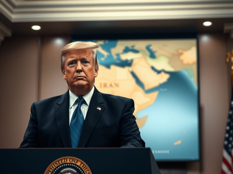Trump’s Stark Warning: Iran Could Face Overnight Destruction, Possibly as Soon as Tonight