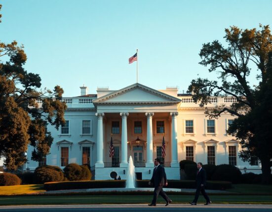 White House building on a clear day, symbolizing US diplomatic efforts with Iran.